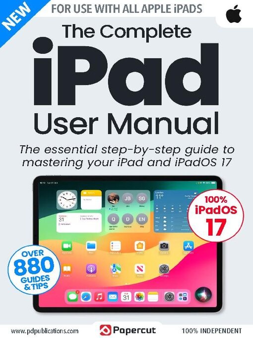 Title details for iPad & iPadOS 15 The Complete Manual by Papercut Limited - Available